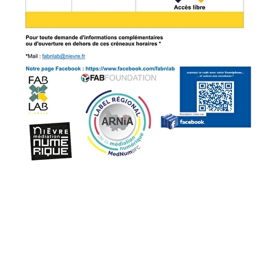 Fablab : Médiation/fabrication numérique, découpe laser, impression 3D, broderie numérique