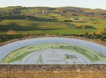 Table d'orientation à Chiddes - CHIDDES