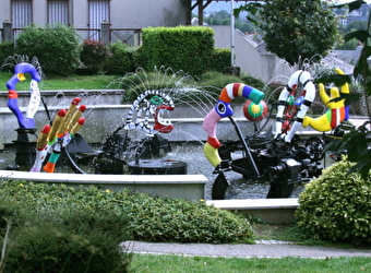 Fontaine Niki de Saint-Phalle - CHATEAU-CHINON (VILLE)