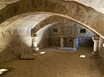 La crypte romane d'Alluy - ALLUY