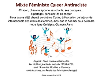 Coopérative des savoirs - Chorale militante chants de luttes - CLAMECY