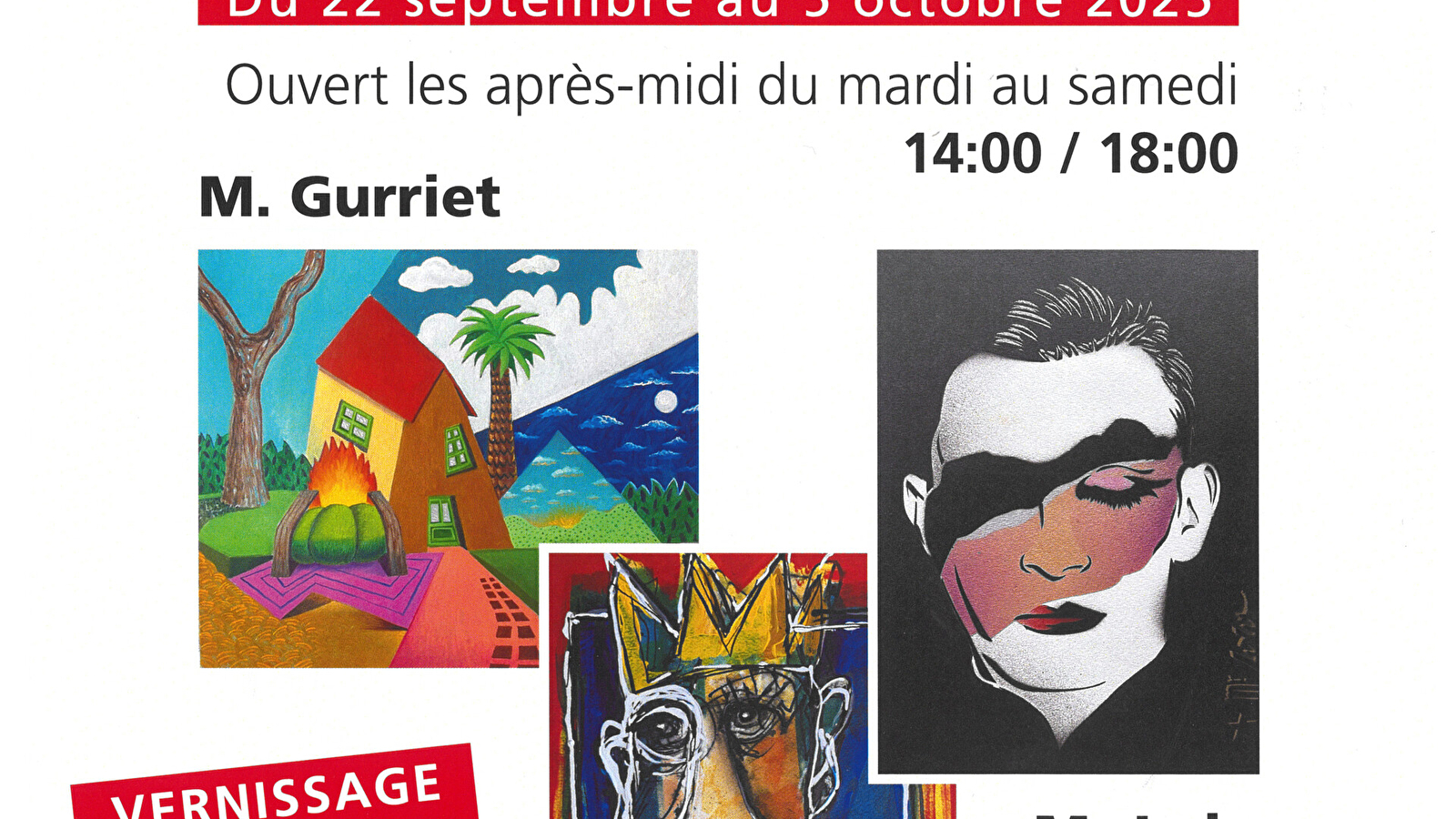 Expo Collective Peintures et Pochoirs
