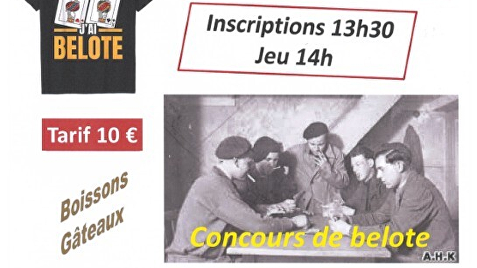 Concours de belote